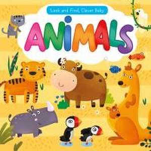 Look and Find, Clever Baby: Animals de Clever Publishing