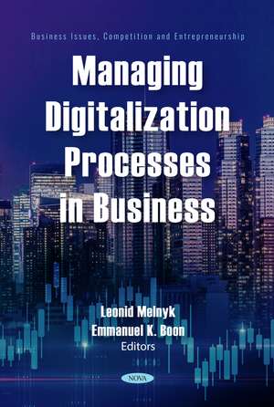 Managing Digitalization Processes in Business de Leonid Melnyk