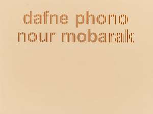 Dafne Phono de Nour Mobarak