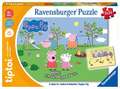 Ravensburger tiptoi Puzzle 00163 Puzzle für kleine Entdecker: Peppa Pig, Kinderpuzzle für Kinder ab 4 Jahren, Peppa Pig Geschenk, Peppa Pig Puzzle