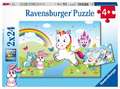 Märchenhaftes Einhorn - Puzzle mit 2X24 Teilen