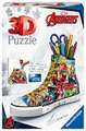 Ravensburger 3D Puzzle 12113 - Sneaker Avengers - 108 Teile - praktischer Stiftehalter im Marvel Avengers Design ab 8 Jahren