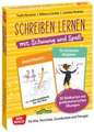 Schreiben lernen mit Schwung und Spaß. 30 Bildkarten mit grafomotorischen Übungen