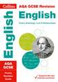 Collins Gcse Revision and Practice - New 2015 Curriculum Edition -- Aqa Gcse Poetry Anthology: Revision Guide