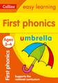 Collins Easy Learning: First Phonics Ages 3-4