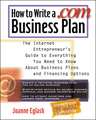 How to Write a .com Business Plan