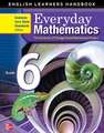 Everyday Mathematics, Grade 6, English Learner's Handbook