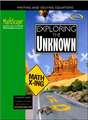Mathscape: Seeing and Thinking Mathematically, Course 3, Exploring the Unknown, Student Guide