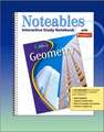 Glencoe Geometry, Noteables: Interactive Study Notebook with Foldables