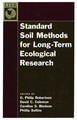 Standard Soil Methods for Long-Term Ecological Research