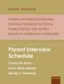 Anxiety and Related Disorders Interview Schedule for DSM-5, Child and Parent Version, with Autism Spectrum Addendum (ADIS/ASA): Parent Interview Schedule - 5 Copy Set
