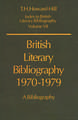 British Literary Bibliography 1970-1979: A Bibliography