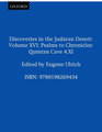 Discoveries in the Judaean Desert: Volume XVI: Psalms to Chronicles: Qumran Cave 4.XI