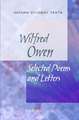 Oxford Student Texts: Wilfred Owen: Selected Poems