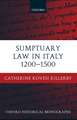 Sumptuary Law in Italy 1200-1500