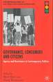 Governance, Consumers and Citizens: Agency and Resistance in Contemporary Politics