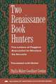 Two Renaissance Book Hunters (Paper) Poggius Bracciolini to Nicolaus De Niccolis