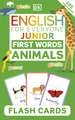 English for Everyone Junior First Words Animals Flash Cards