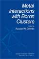 Metal Interactions with Boron Clusters