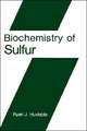 Biochemistry of Sulfur