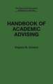 Handbook of Academic Advising