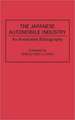 The Japanese Automobile Industry: An Annotated Bibliography