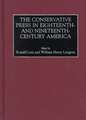 The Conservative Press in Eighteenth- and Nineteenth-Century America