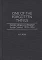 One of the Forgotten Things: Getulio Vargas and Brazilian Social Control, 1930-1954