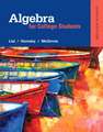 Algebra for College Students Plus Mymathlab -- Access Card Package