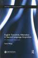 English Transitivity Alternation in Second Language Acquisition: an Attentional Approach