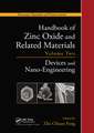 Handbook of Zinc Oxide and Related Materials: Volume Two, Devices and Nano-Engineering