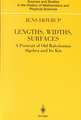 Lengths, Widths, Surfaces: A Portrait of Old Babylonian Algebra and Its Kin