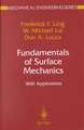 Fundamentals of Surface Mechanics: With Applications