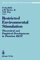 Restricted Environmental Stimulation: Theoretical and Empirical Developments in Flotation REST