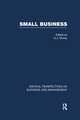 Small Business: Critical Perspectives on Business and Management