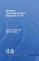Science: Teaching School Subjects 11-19