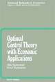 Optimal Control Theory with Economic Applications