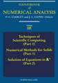 Techniques of Scientific Computing (Part 1) - Solution of Equations in Rn