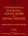 Comprehensive Handbook of Social Work and Social Welfare – Social Policy and Policy Practice V4