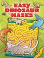 Easy Dinosaur Mazes