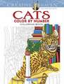 Creative Haven Cats Color by Number Coloring Book