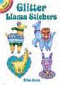 Glitter Llama Stickers