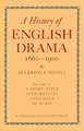 History of English Drama 1660–1900