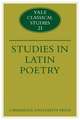 Studies in Latin Poetry