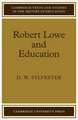 Robert Lowe and Education