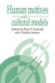 Human Motives and Cultural Models