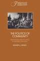 The Politics of Community: Migration and Politics in Antebellum Ohio