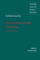 Schleiermacher: Hermeneutics and Criticism: And Other Writings