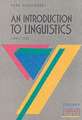 Introduction to Linguistics