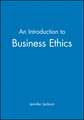 An Introduction to Bueiness Ethics